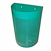 Wall-Mounted Perforated Trash Can 25 L - 168